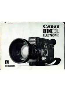 Canon 814 manual. Camera Instructions.